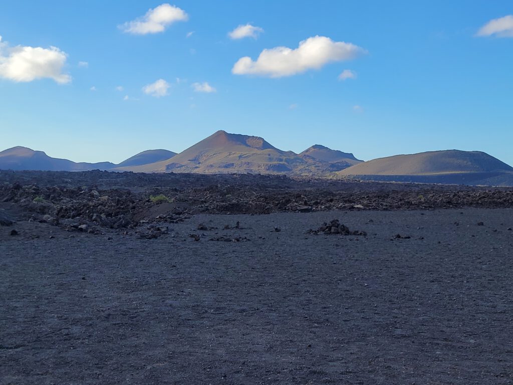 Vulkan-Landschaft im Timanfaya-Nationalpark