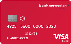 Bank Norwegian Visa Karte