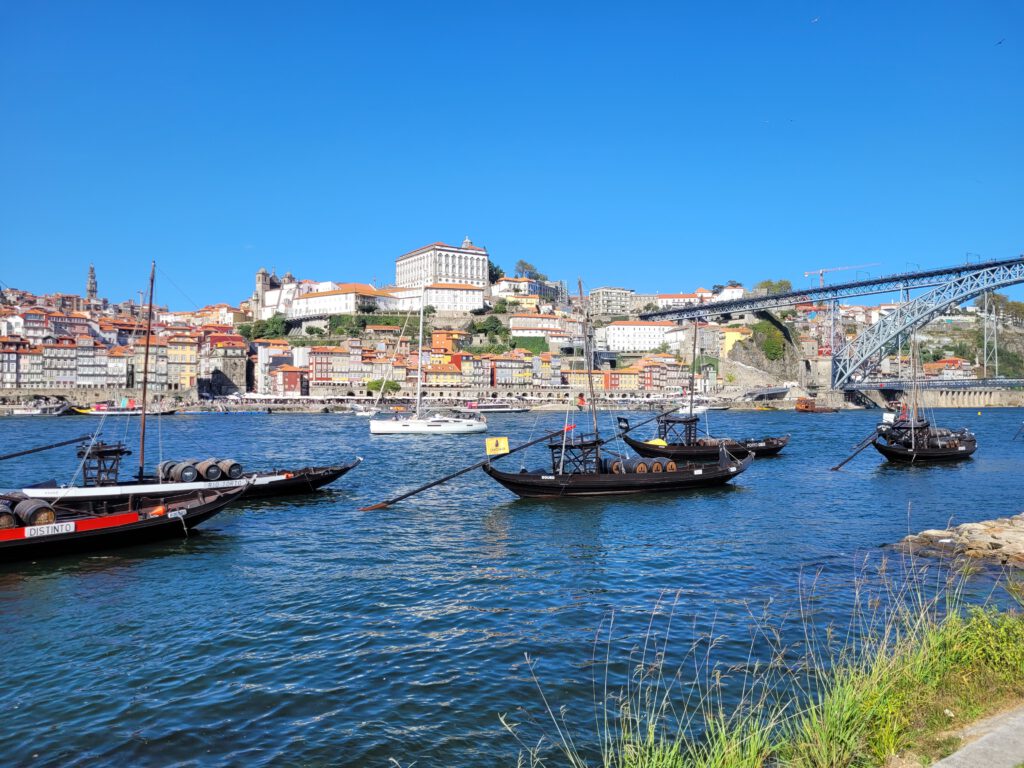 Blick auf Porto und die Ponte Louis I