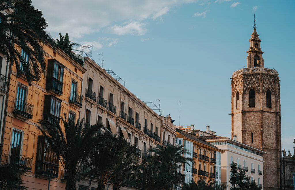 Stadtbild von Valencia