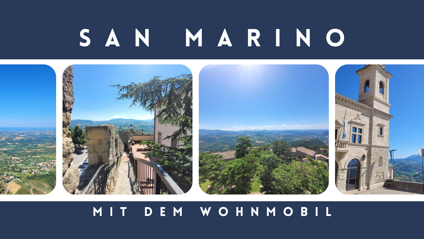 Mit dem Wohnmobil in San Marino