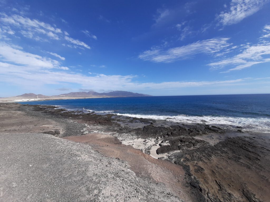 Blick vom Punta de Jandia auf Fuerteventura